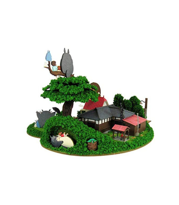 ⁦Sankei Studio Ghibli Series My Neighbor Totoro A lot of Totoro Diorama Paper Craft MK07-35⁩ - الصورة ⁦3⁩