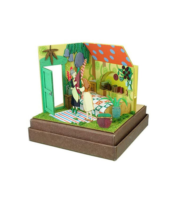 ⁦Sankei MP07-101 Studio Ghibli Mini Rental Ariette Homily and Arietty Papercraft⁩ - الصورة ⁦4⁩
