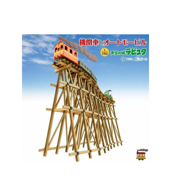 ⁦Miniatuart 1/150 Studio Ghibli series Locomotive & Automobile (MK07-12)⁩ - الصورة ⁦2⁩