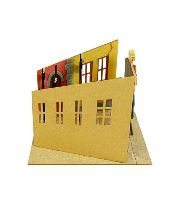 ⁦Sankei MP07-32 Studio Ghibli Mini Howl's Moving Castle Escape Haul and Sophie Non-Scale Papercraft⁩ - الصورة ⁦5⁩