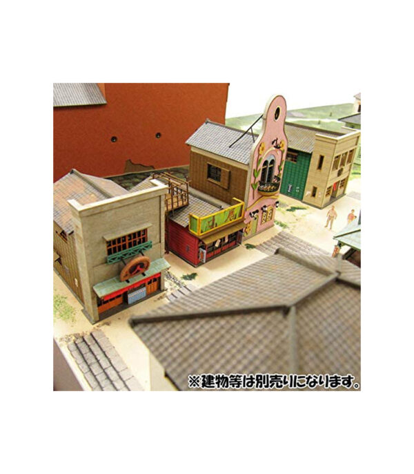 ⁦Sankei Studio Ghibli Series MK07-32 Spirited Away Magical Town Diorama 1/150 Papercraft⁩ - الصورة ⁦11⁩
