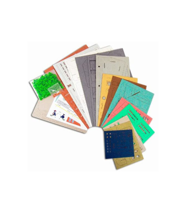 51BlAk0lvzL._AC_.jpg Mk07-16 (Paper Craft) Town of Courier Koriko of 1/220 Studio Ghibli Series Witch - الصورة 7