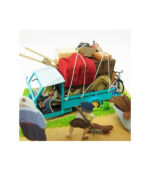 Sankei MK07-14 Studio Ghibli Series, My Neighbor Totoro, Moving Household, 1/48 Scale, Papercraft - الصورة 2