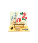 Sankei MP09-10 Moomin Mini Series Mama Wall Paper Craft