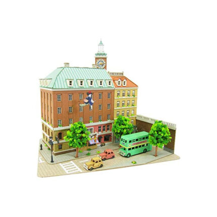 Mk07-16 (Paper Craft) Town of Courier Koriko of 1/220 Studio Ghibli Series Witch