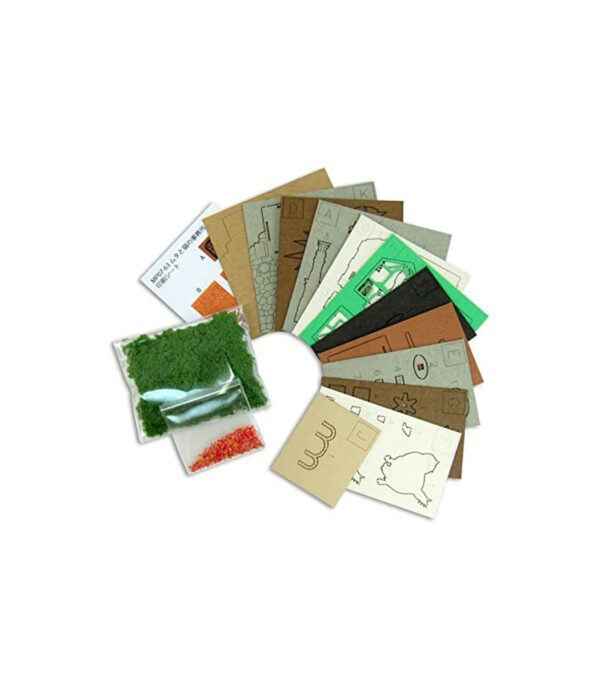 ⁦Sankei MP07-63 Studio Ghibli Mini Cat Return Office Non-Scale Papercraft⁩ - الصورة ⁦7⁩