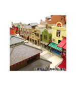 ⁦Sankei Studio Ghibli Series MK07-32 Spirited Away Magical Town Diorama 1/150 Papercraft⁩ - الصورة ⁦12⁩