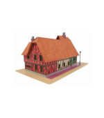 ⁦[Miniatuart] Limited Edition `Howl`s Moving Castle` Hat Shop (Unassembled Kit)⁩ - الصورة ⁦2⁩