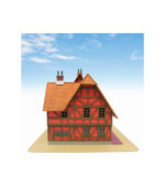 ⁦[Miniatuart] Limited Edition `Howl`s Moving Castle` Hat Shop (Unassembled Kit)⁩ - الصورة ⁦5⁩