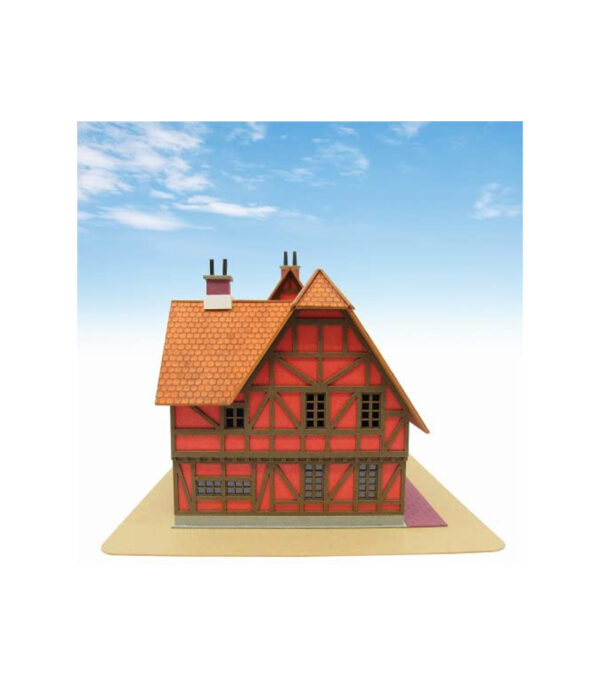 ⁦[Miniatuart] Limited Edition `Howl`s Moving Castle` Hat Shop (Unassembled Kit)⁩ - الصورة ⁦5⁩