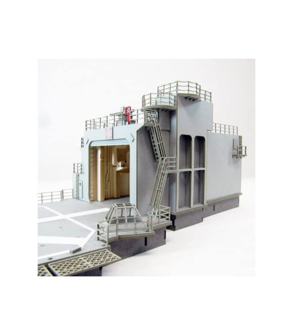 51Jbx6hlS1L._AC_.jpg 1/144 first snow type DD helicopter deck MK08-09 (Paper Craft) - الصورة 4