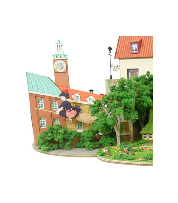 ⁦Sankei MP07-37 Studio Ghibli Series Kiki's Delivery Service Diorama Paper Craft⁩ - الصورة ⁦9⁩