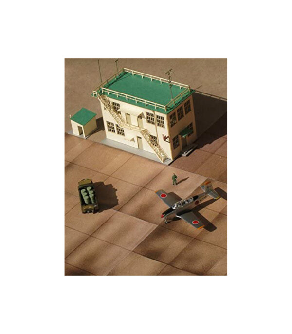 51K5ufqF4gL._AC_.jpg sankei 1/144 Aviation Series Spectacle Sea Military 創成 Season Air Corps Command Station Paper Craft - الصورة 8