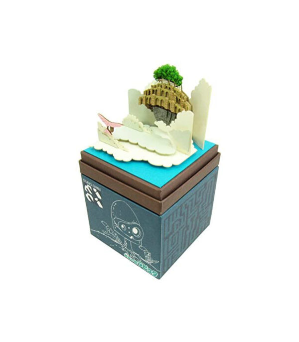 ⁦Sankei MP07-20 Studio Ghibli Mini Castle in the Sky Laputa, Non-scale Papercraft⁩ - الصورة ⁦3⁩