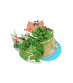 ⁦Sankei MP07-37 Studio Ghibli Series Kiki's Delivery Service Diorama Paper Craft⁩ - الصورة ⁦5⁩