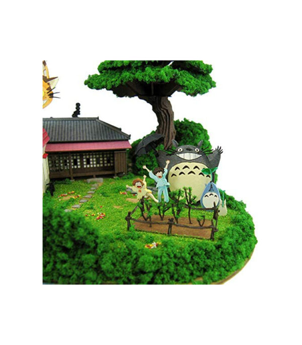 51LPo3kprtL._AC_.jpg Sankei Studio Ghibli Series My Neighbor Totoro A lot of Totoro Diorama Paper Craft MK07-35 - الصورة 8