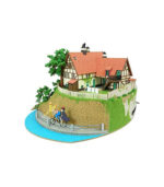 ⁦Sankei MP07-37 Studio Ghibli Series Kiki's Delivery Service Diorama Paper Craft⁩ - الصورة ⁦3⁩