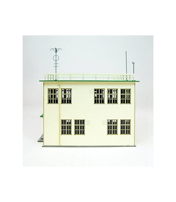 51MFztjPF3L._AC_.jpg sankei 1/144 Aviation Series Spectacle Sea Military 創成 Season Air Corps Command Station Paper Craft - الصورة 4