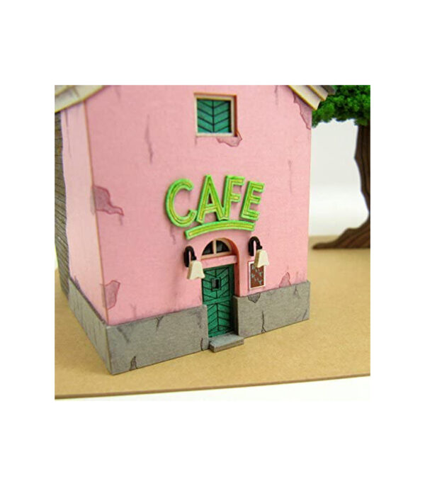 ⁦Sankei Studio Ghibli Series 1/150 Spirited Away Miraculous Town-5 MK07-28 Papercraft⁩ - الصورة ⁦8⁩