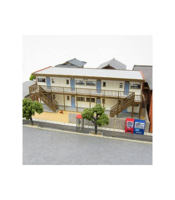 51NLLSLapZL._AC_.jpg Diorama series apartment C Classics 1/150 MP03-88 (Paper Craft) by Sankei - الصورة 3