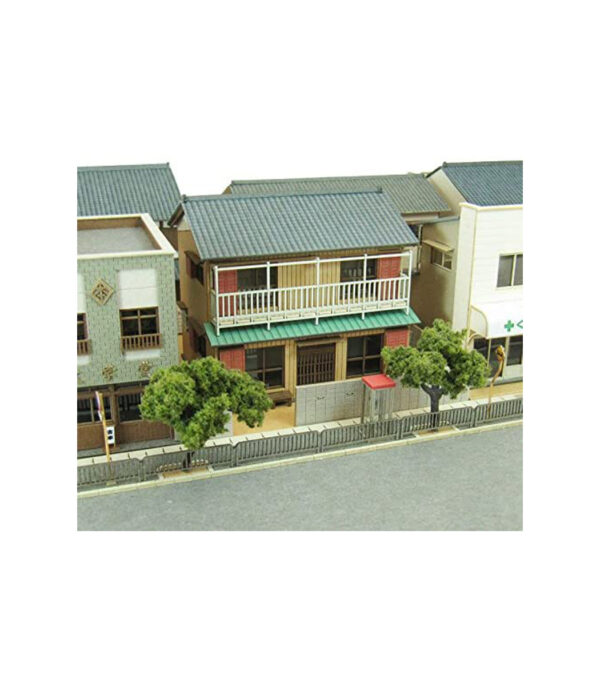 ⁦Sankei Nostalgic Diorama Series 1/150 Private House D MP03-103 Paper Craft⁩ - الصورة ⁦5⁩