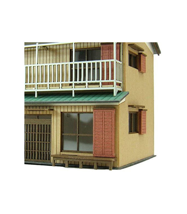 ⁦Sankei Nostalgic Diorama Series 1/150 Private House D MP03-103 Paper Craft⁩ - الصورة ⁦4⁩