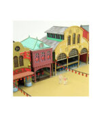 Sankei Studio Ghibli Series 1/150 Spirited Away Miraculous City - 6 MK07-29 Papercraft - الصورة 14