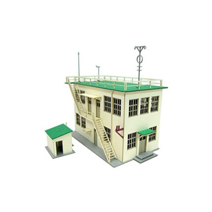 sankei 1/144 Aviation Series Spectacle Sea Military 創成 Season Air Corps Command Station Paper Craft