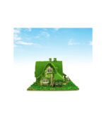 Sankei MK07 - 22 Miniature Art Kit Studio Ghibli Series - Kiki's Delivery Service 1/150 Scale Papercraft - الصورة 8