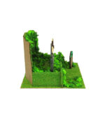 ⁦sankei Studio Ghibli Mini My Neighbor Totoro May and Totoro Non Scale Paper Craft MP07 – 48 ⁩ - الصورة ⁦8⁩