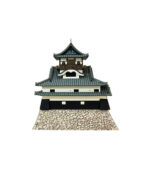 ⁦Sankei MK04-05 1/300 National Treasure Inuyama Castle Papercraft⁩ - الصورة ⁦5⁩