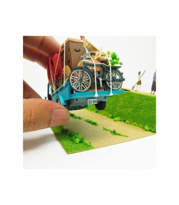 51XYjnmFfUL._AC_.jpg Sankei MK07-14 Studio Ghibli Series, My Neighbor Totoro, Moving Household, 1/48 Scale, Papercraft - الصورة 4