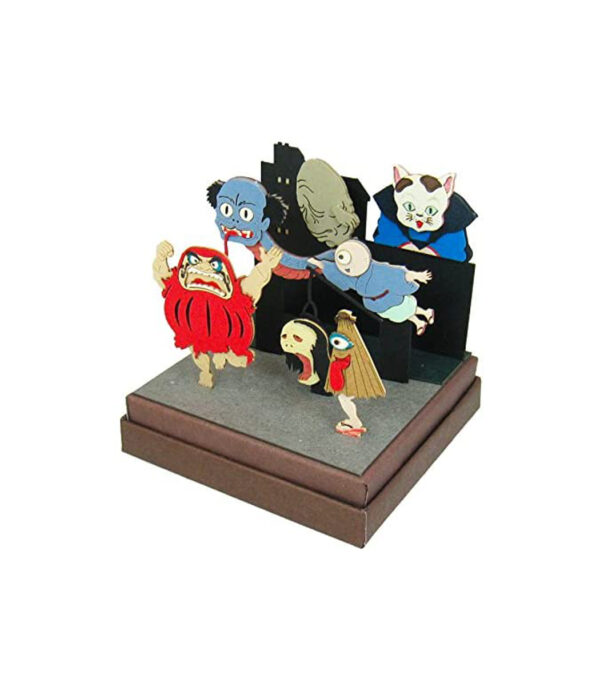 51XqFXNPpLL._AC_.jpg Sankei MP07-30 Studio Ghibli Mini Heisei Raccoon Pompoko Yokai Big Operations, Non-scale, Papercraft - الصورة 3