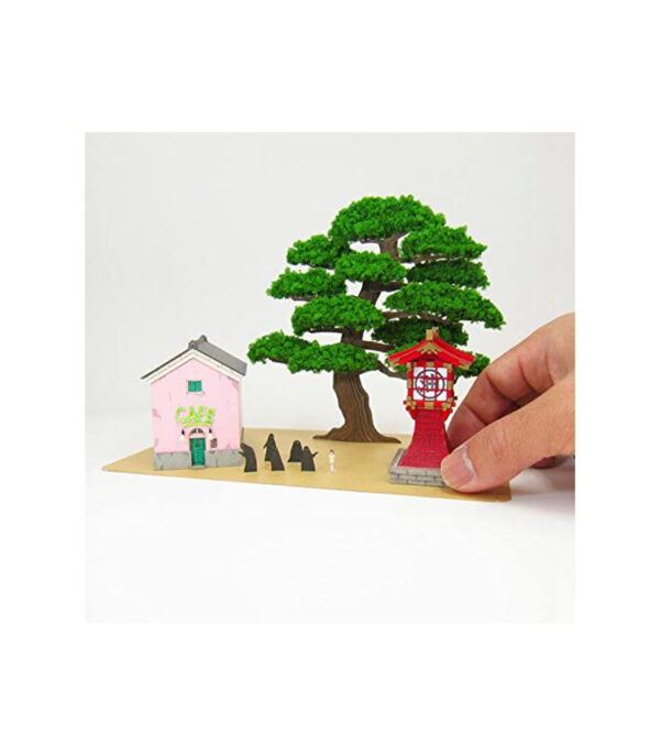 ⁦Sankei Studio Ghibli Series 1/150 Spirited Away Miraculous Town-5 MK07-28 Papercraft⁩ - الصورة ⁦6⁩