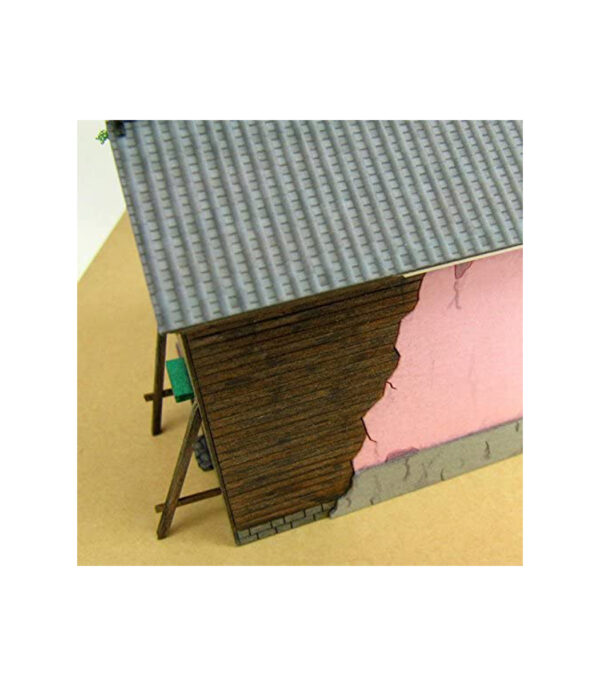 ⁦Sankei Studio Ghibli Series 1/150 Spirited Away Miraculous Town-5 MK07-28 Papercraft⁩ - الصورة ⁦12⁩