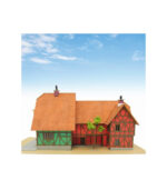 ⁦[Miniatuart] Limited Edition `Howl`s Moving Castle` Hat Shop (Unassembled Kit)⁩ - الصورة ⁦4⁩