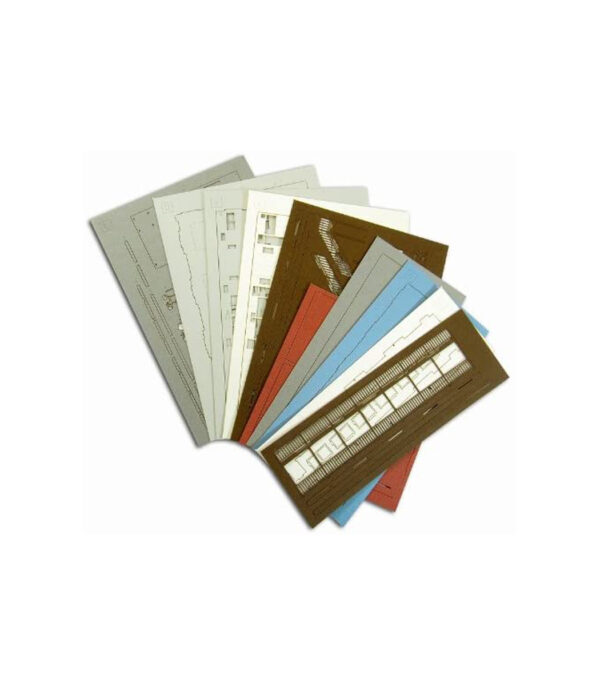 51e1TzcYP5L._AC_.jpg Diorama series apartment C Classics 1/150 MP03-88 (Paper Craft) by Sankei - الصورة 4