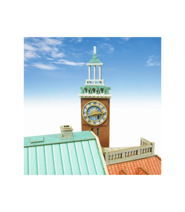 51exVEDVttL._AC_.jpg Mk07-16 (Paper Craft) Town of Courier Koriko of 1/220 Studio Ghibli Series Witch - الصورة 3