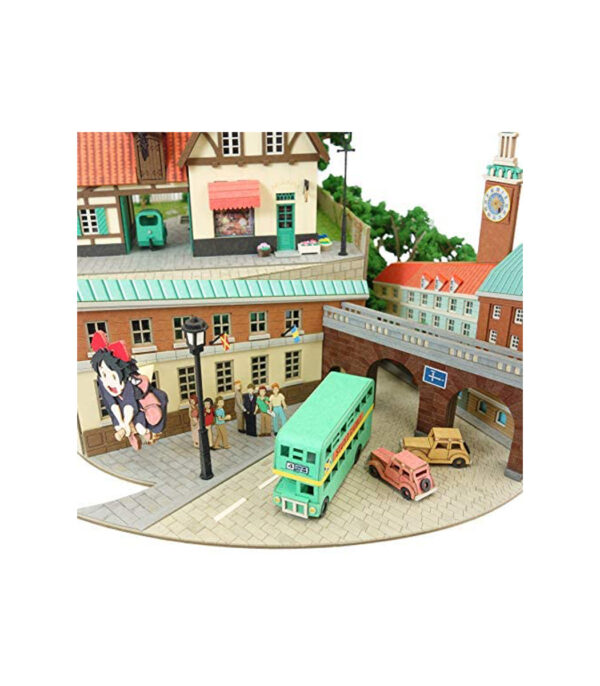 ⁦Sankei MP07-37 Studio Ghibli Series Kiki's Delivery Service Diorama Paper Craft⁩ - الصورة ⁦13⁩