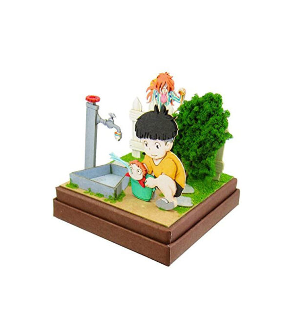 51huH-SlRZL._AC_.jpg Sankei MP07-38 Studio Ghibli Mini Pony on the Cliff, Monosuke and Pony Fujimoto Non-Scale Papercraft - 画像 (3)