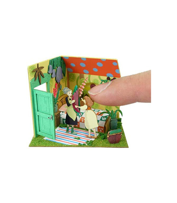 ⁦Sankei MP07-101 Studio Ghibli Mini Rental Ariette Homily and Arietty Papercraft⁩ - الصورة ⁦5⁩
