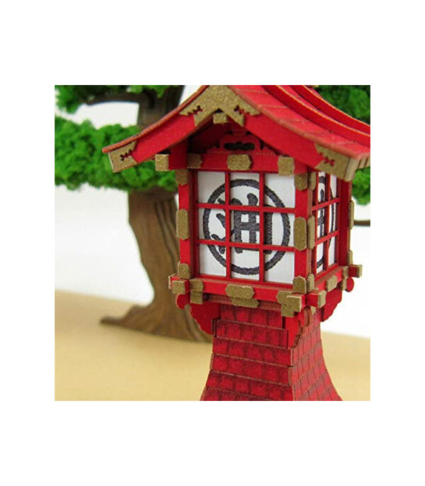 ⁦Sankei Studio Ghibli Series 1/150 Spirited Away Miraculous Town-5 MK07-28 Papercraft⁩ - الصورة ⁦16⁩
