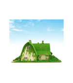 Sankei MK07 - 22 Miniature Art Kit Studio Ghibli Series - Kiki's Delivery Service 1/150 Scale Papercraft - الصورة 10