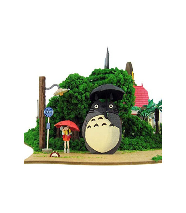 ⁦Sankei Studio Ghibli Series My Neighbor Totoro A lot of Totoro Diorama Paper Craft MK07-35⁩ - الصورة ⁦4⁩