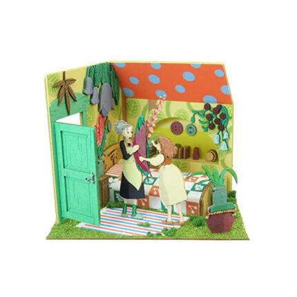 Sankei MP07-101 Studio Ghibli Mini Rental Ariette Homily and Arietty Papercraft