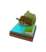 ⁦Sankei MP07-18 Studio Ghibli Mini Castle in the Sky - Tiger Moth Starting Non-Scale Paper Craft⁩ - الصورة ⁦3⁩