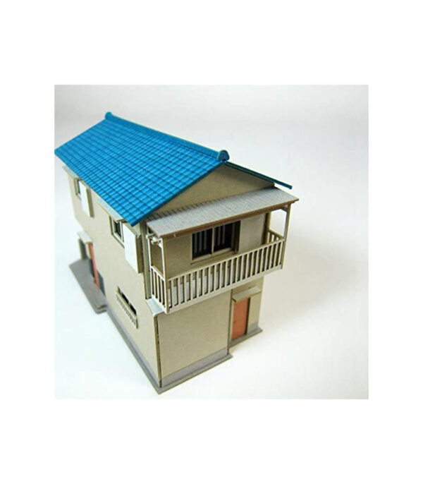⁦Sankei Nostalgic Diorama Series 1/150 Private House E Paper Craft MP03-107⁩ - الصورة ⁦5⁩