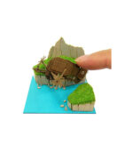 ⁦Sankei MP07-18 Studio Ghibli Mini Castle in the Sky - Tiger Moth Starting Non-Scale Paper Craft⁩ - الصورة ⁦6⁩