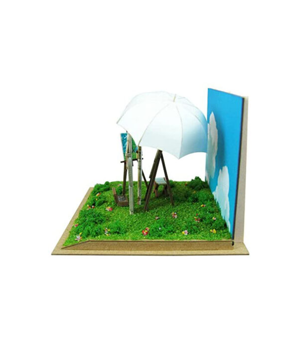 ⁦Sankei MP07-67 Studio Ghibli Mini Windy Hills Non-Scale Paper Craft⁩ - الصورة ⁦5⁩