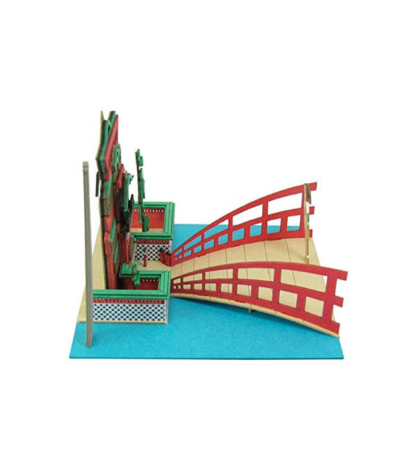 ⁦Studio Ghibli Spirited Away Aburaya and Chizuru Non-Scale Paper Craft⁩ - الصورة ⁦3⁩